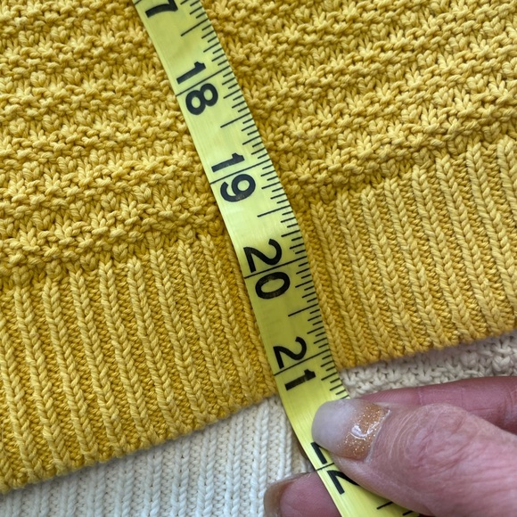 Madewell crocheted ruffle strap sweater tank sz M - Picture 12 of 15